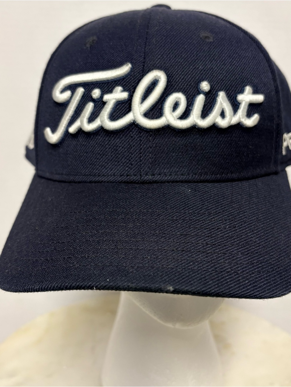 Titleist Navy Cap with White Script Logo
